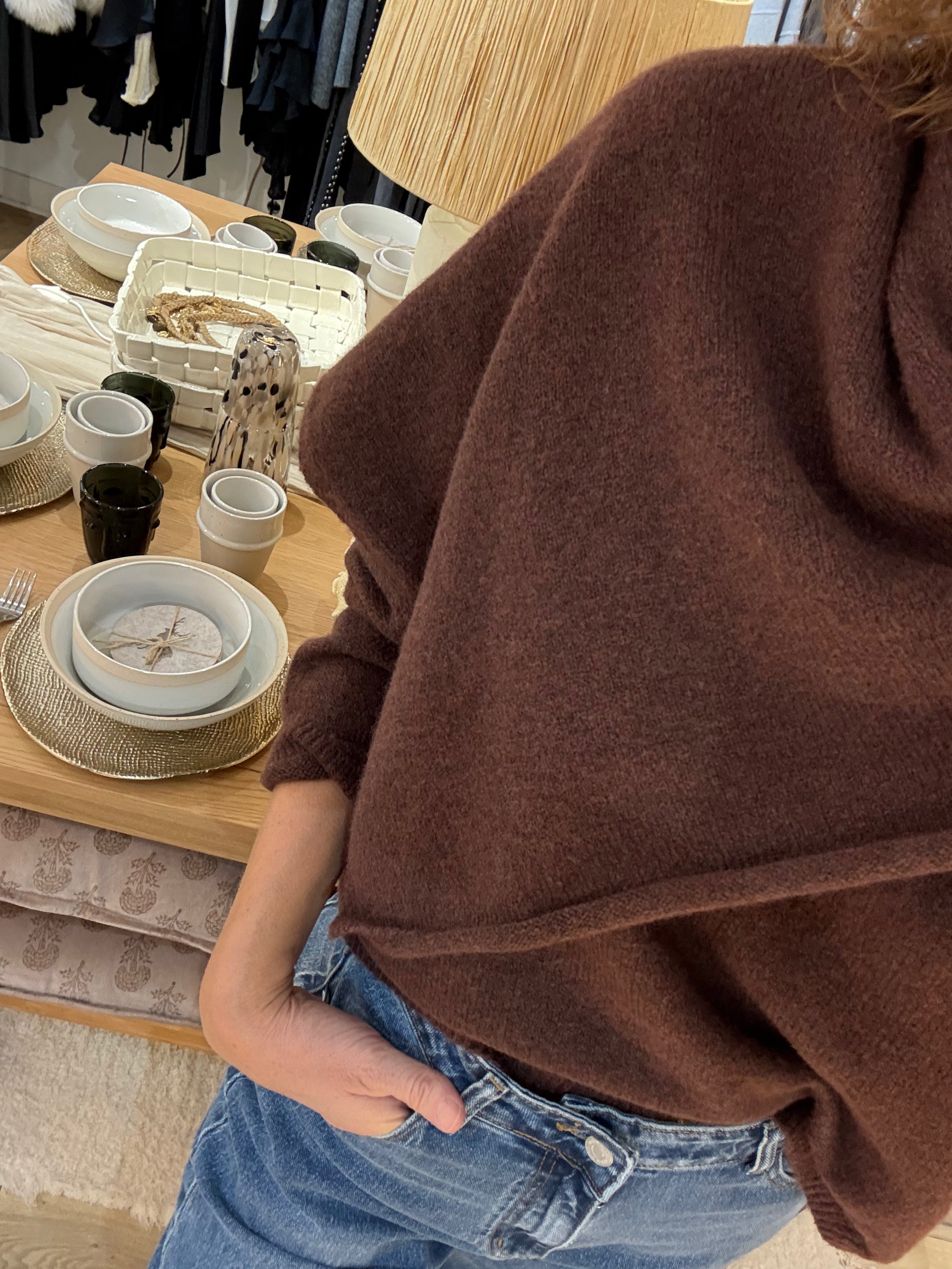 PULL CAPE XSJ1069-6 COFFEE