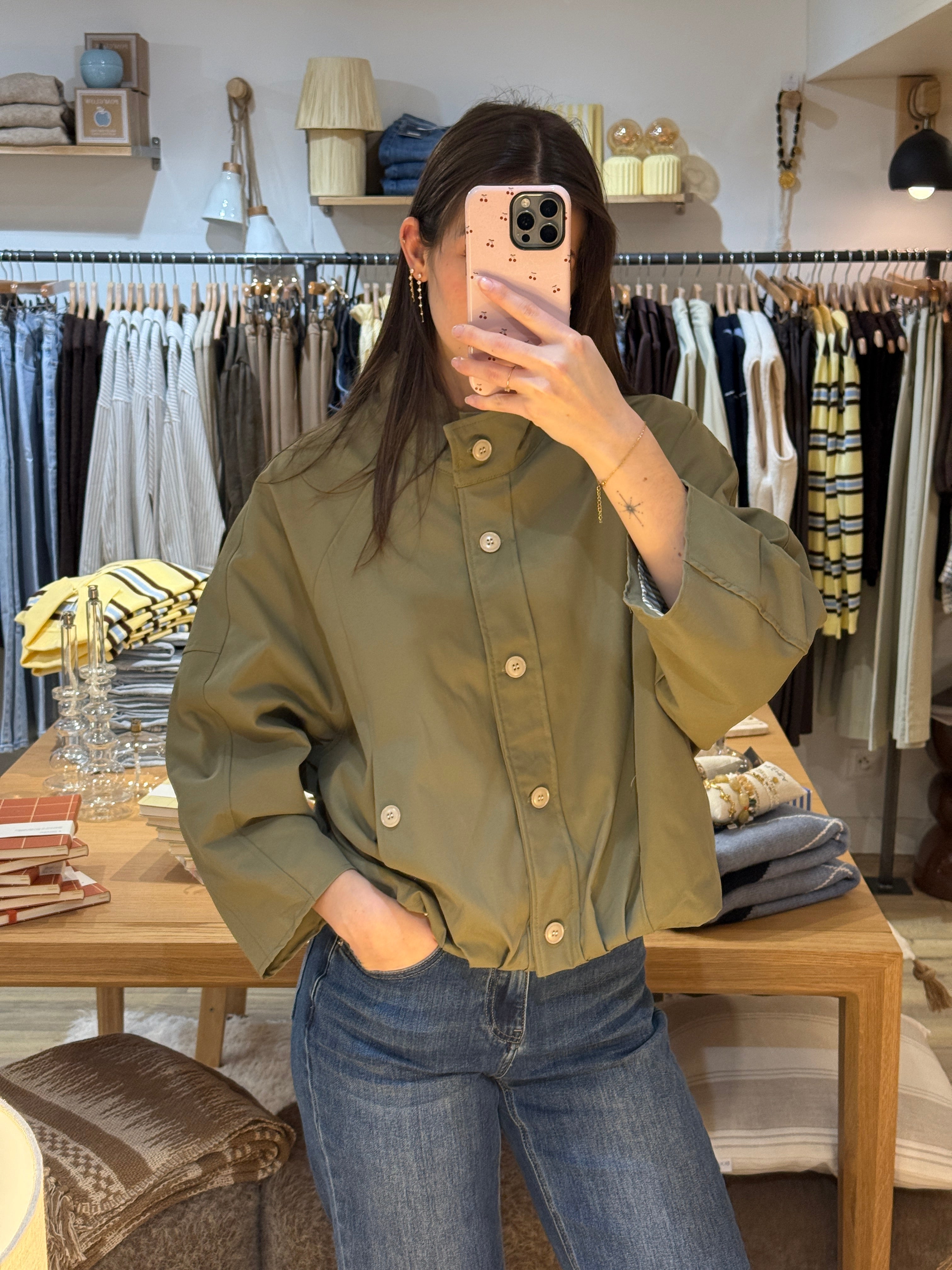 VESTE CAPE CV562 KAKI