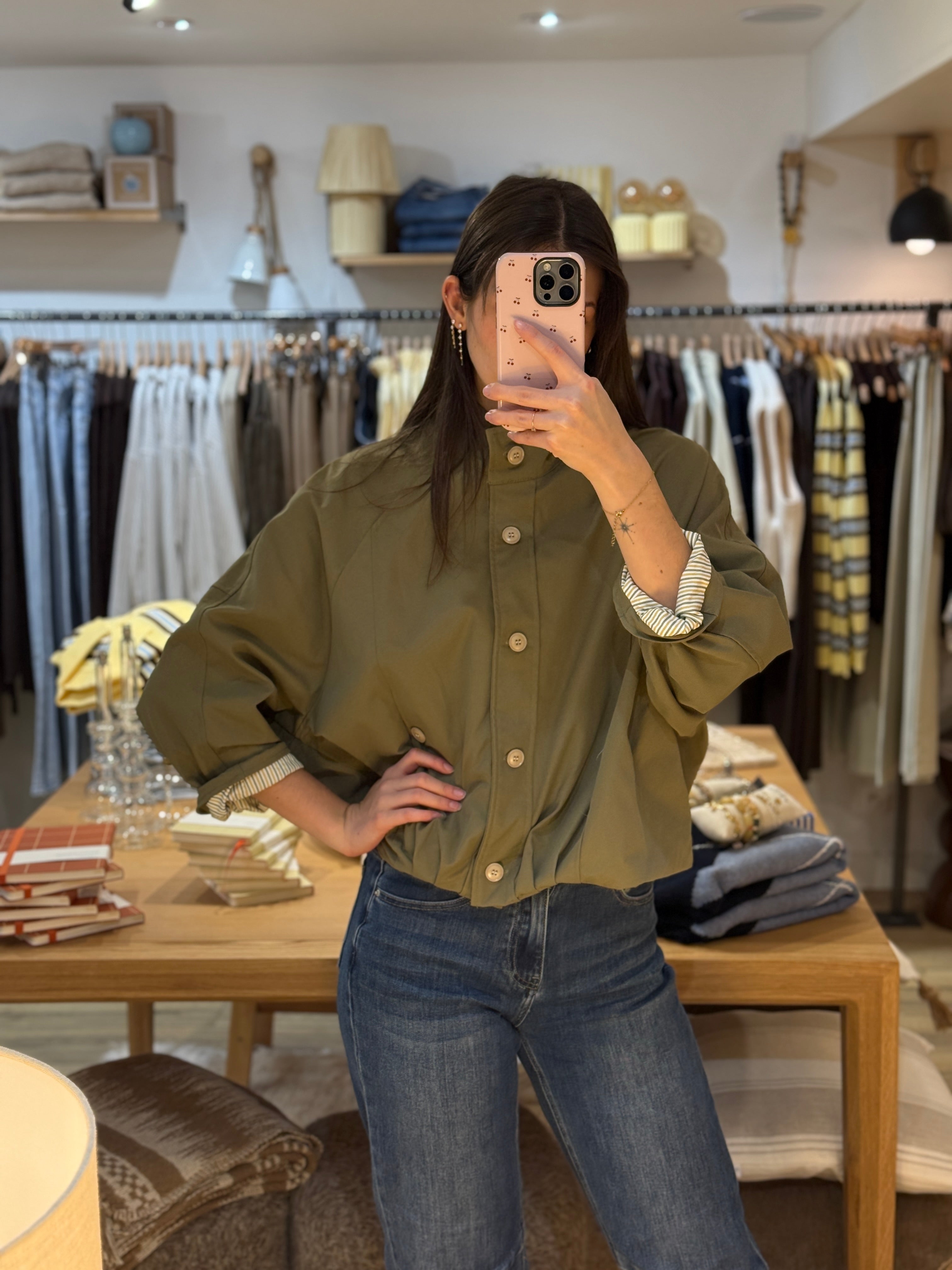 VESTE CAPE CV562 KAKI