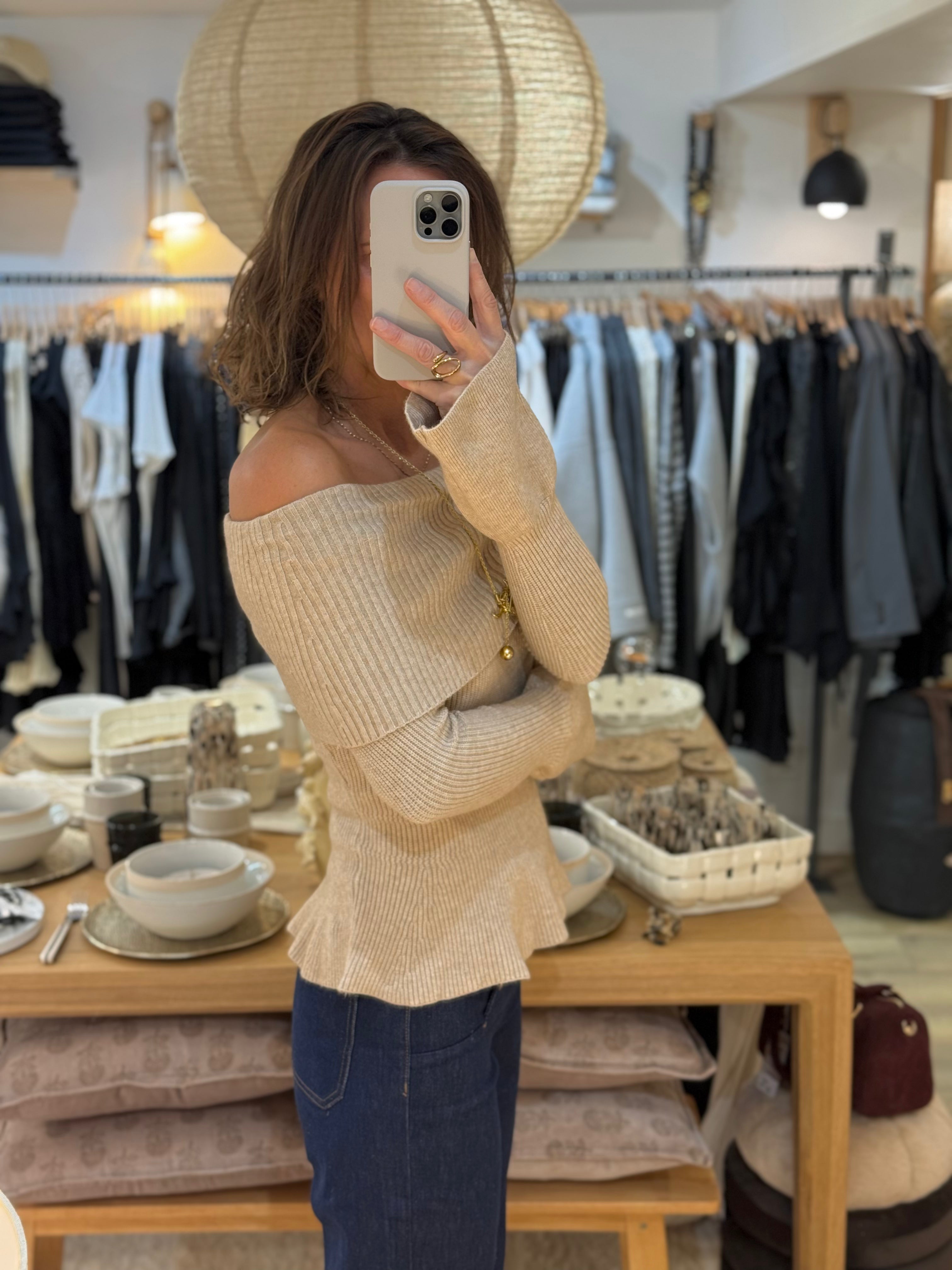 PULL BEIGE TL196-10