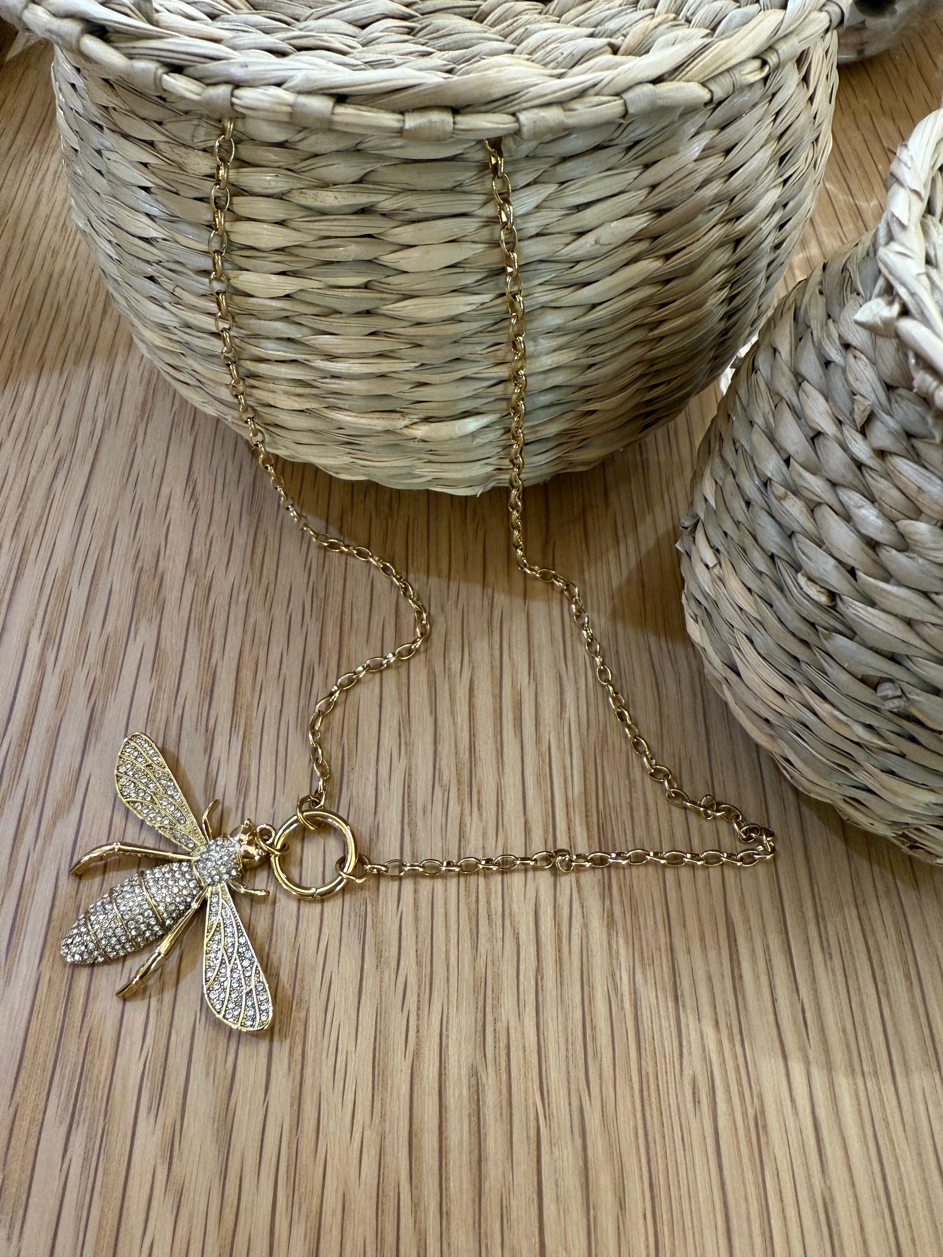 Sautoir libellule A2567