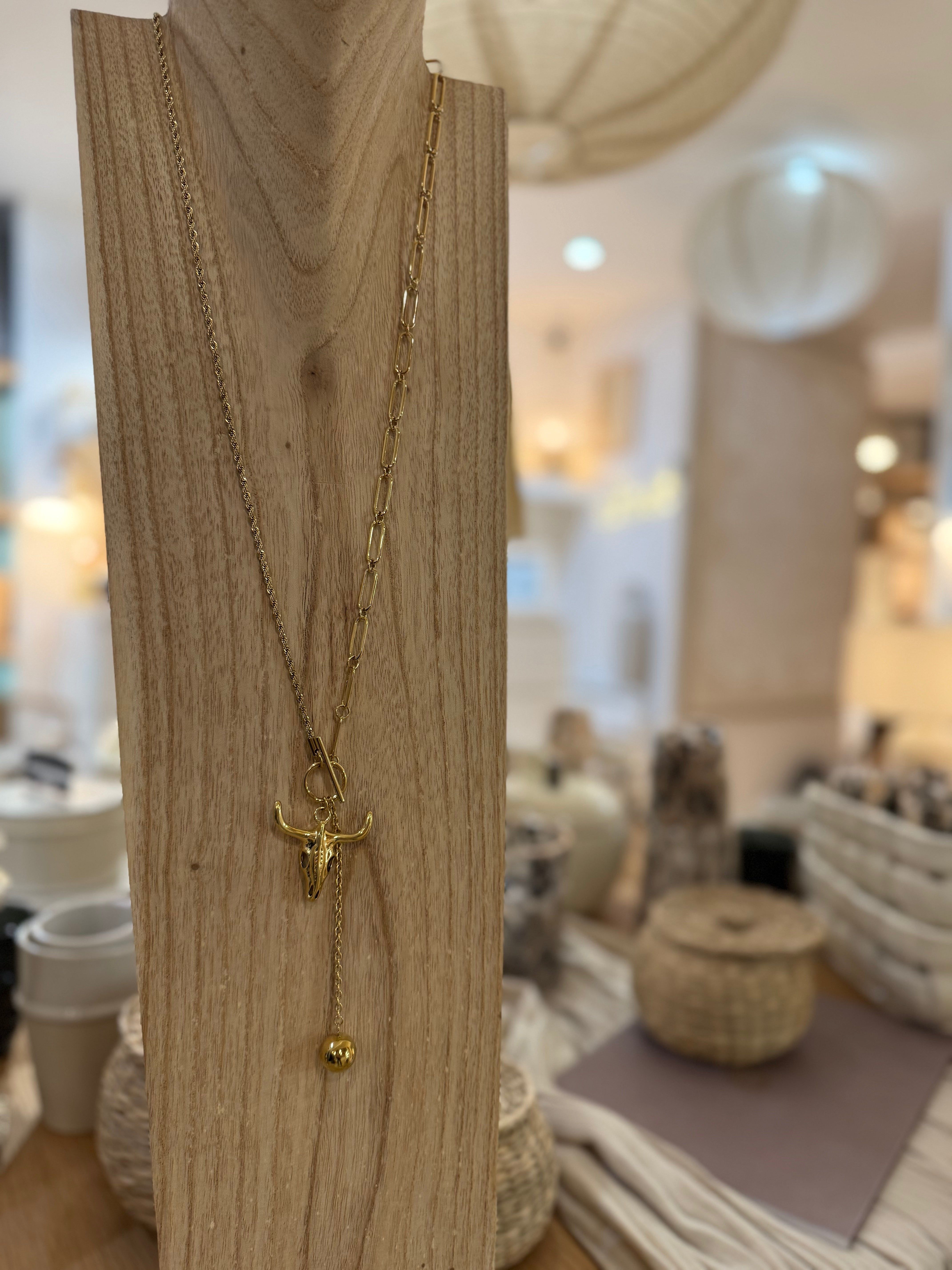 SAUTOIR BUFFLE M25GN26