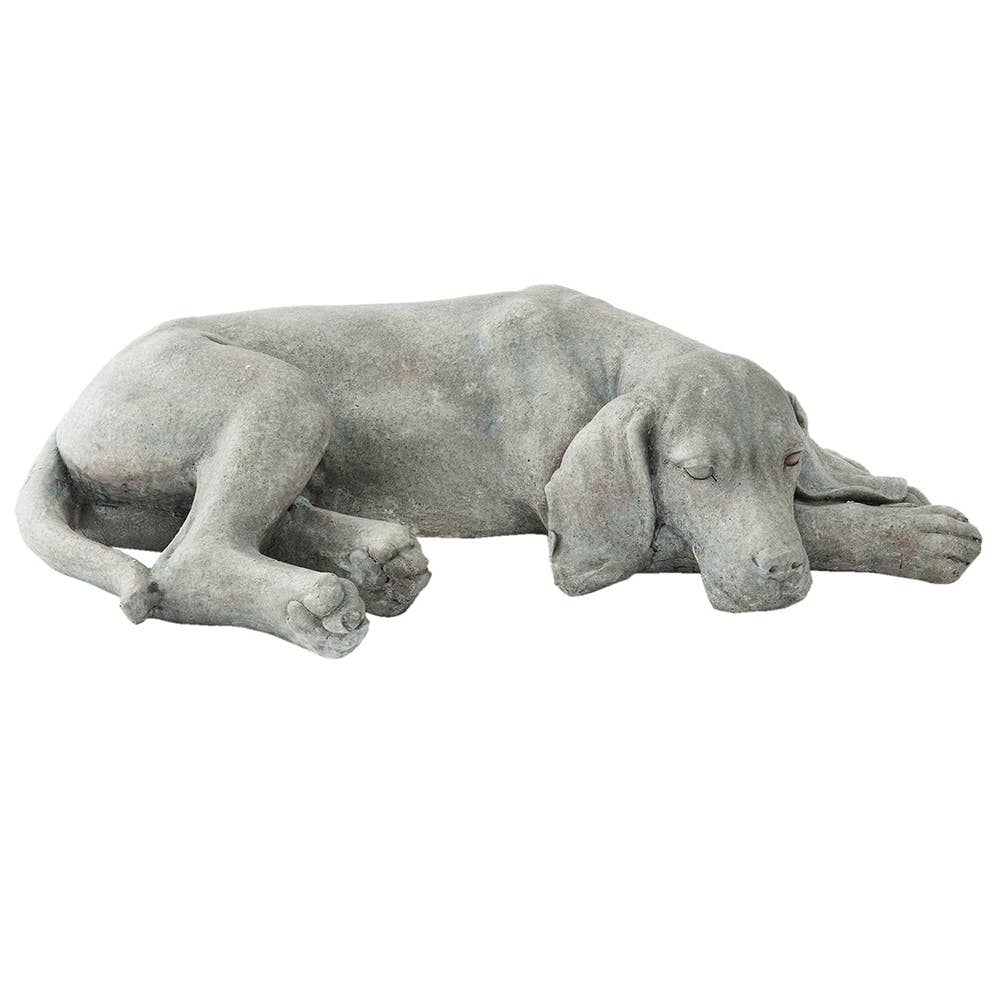 FIGURINE CHIEN POLY RÉSINE
