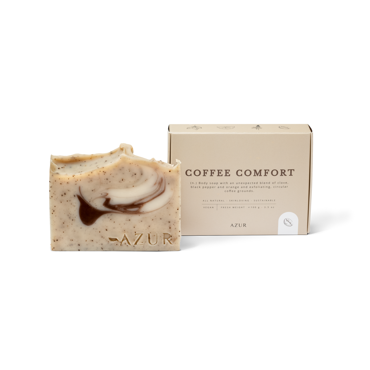 SAVON EXFOLIANT COFFEE
