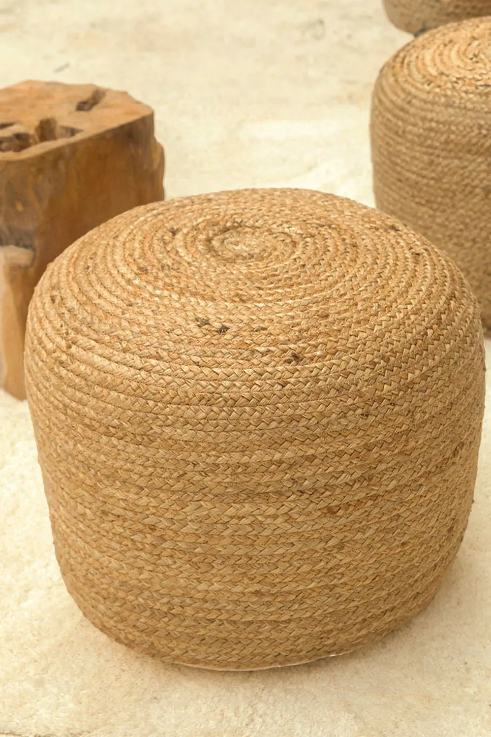 POUF NATUREL OURAL