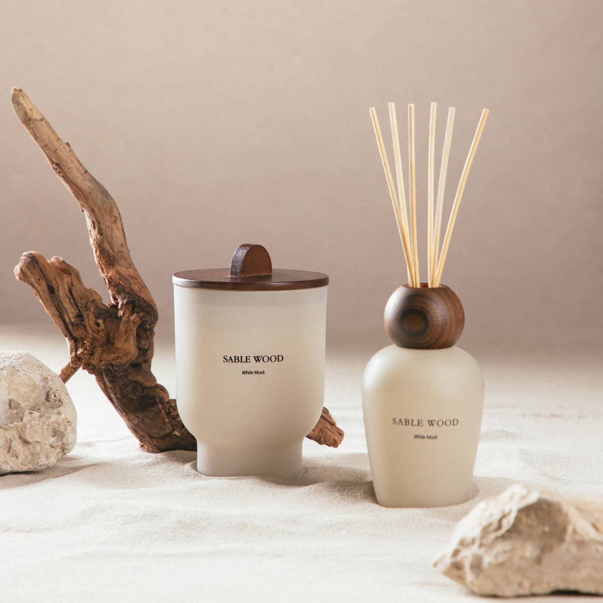 BOUGIE BOIS DE SABLE