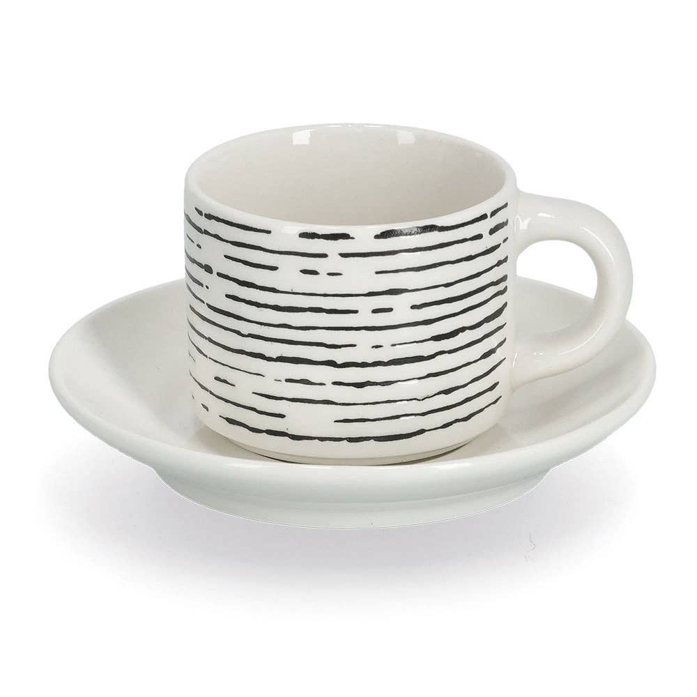 SERVICE À EXPRESSO BLANC